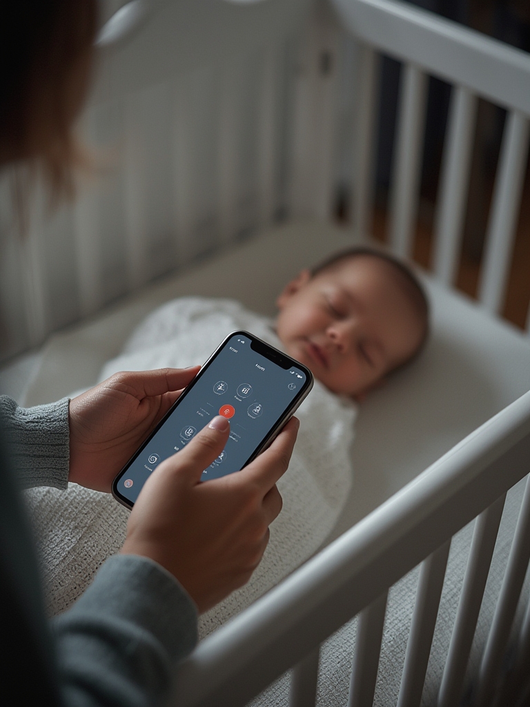 Cradlewise smart crib - Illustration 2