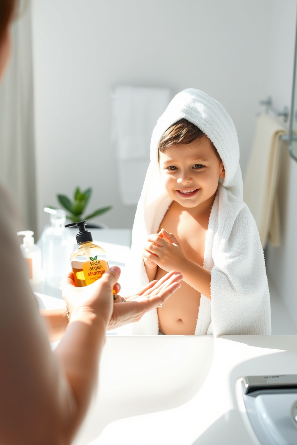 kids shampoo product view