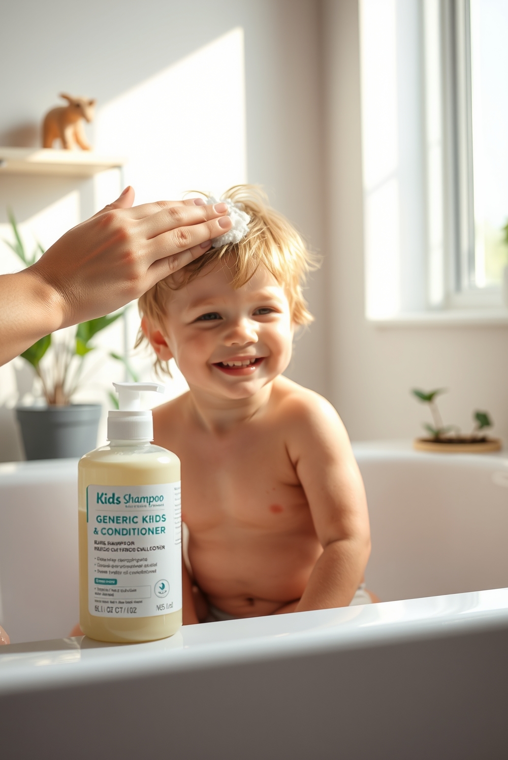 kids shampoo product view